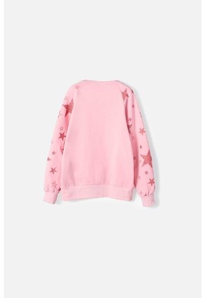 Buzo De Mic Cerrado Palo De Rosa Para Niña 4