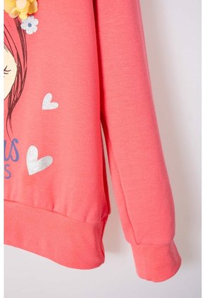 Buzo Mic Estampado Rosado Para Niña 4