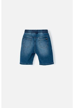 Bermuda De Mic Indigo Medio Para Niño 4