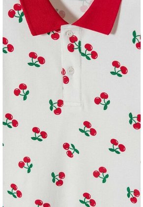 Vestido De Mic Manga Corta Marfil Para Niña 6