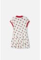 Vestido De Mic Manga Corta Marfil Para Niña 6 de MARCA MIC