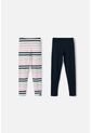 Pack X2 Leggins De Mic Multicolor Para Niña 8 de MARCA MIC