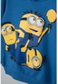 Buzo De Minions Azul Con Capucha Para Niño 2T A 5T 3T de MARCA MIC