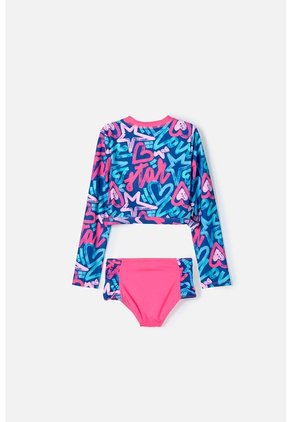 Conjunto De Baño De Mic Multicolor Para Niña 12