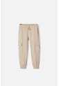 Jogger De Mic Con Cordón Caqui Para Niño 6 de MARCA MIC