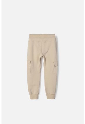 Jogger De Mic Con Cordón Caqui Para Niño 6