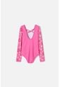 Vestido De Baño De Mic Manga Larga Rosado Para Niña 12 de MARCA MIC