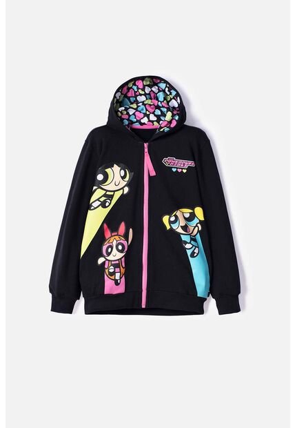 Buzo De Las Chicas Superpoderosas Cerrado Para Niña 12