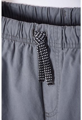Bermuda De Mic Con Cordón Gris Para Niño 6