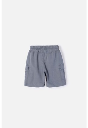 Bermuda De Mic Con Cordón Gris Para Niño 6