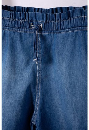 Short De Mic Con Cordón Azul Para Niña 4