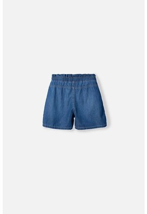 Short De Mic Con Cordón Azul Para Niña 4