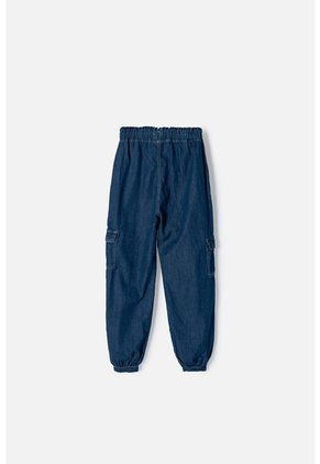 Jogger De Mic Con Cordón Azul Para Niña 6