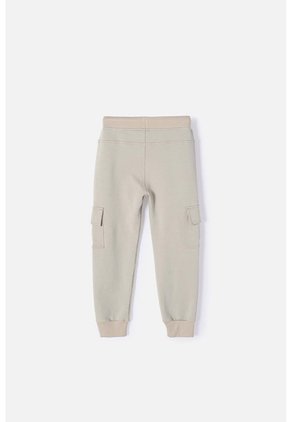 Jogger De Mic Con Cordón Verde Aceituna Para Niño 6