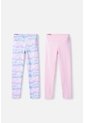 Pack X2 Leggins De Mic Multicolor Para Niña 8 de MARCA MIC