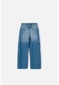 Jean De Mic Con Cordón Azul Para Niña 4 de MARCA MIC