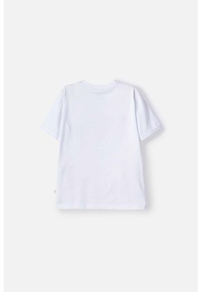 Camiseta De Mic Manga Corta Blanco Para Niña 6