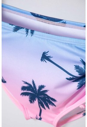 Vestido De Baño Mic Multicolor De Camiseta Manga Larga Para Niña 4