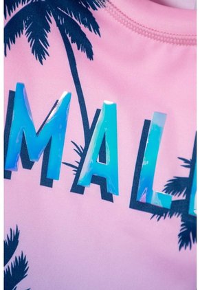 Vestido De Baño Mic Multicolor De Camiseta Manga Larga Para Niña 4