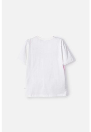 Camiseta De Mic Manga Corta Multicolor Para Niña 10