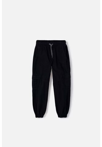 Jogger De Mic Con Cordón Negro Para Niño 4 MARCA MIC