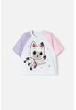 Camiseta De Gabby’s Dollhouse Manga Corta Multicolor Para Niña de MARCA MIC