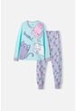 Pijama De Mic De Pantalón Largo Verde Y Morada Para Niña 8 de MARCA MIC