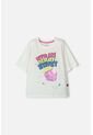 Camiseta Mic De Manga Corta Marfil Para Niña 12 de MARCA MIC