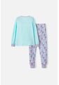 Pijama De Mic De Pantalón Largo Verde Y Morada Para Niña 12 de MARCA MIC