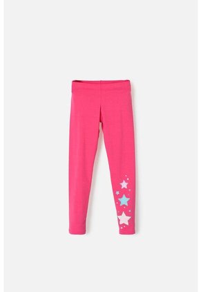 Leggins De Mic Estampado Rosado Para Niña 8