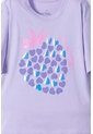 Camiseta De Mic Manga Corta Lavanda Claro Para Niña 4 de MARCA MIC