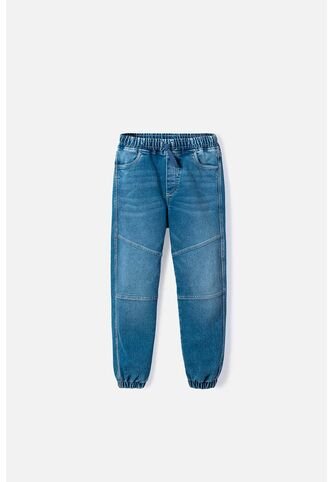 Jogger De Mic Con Cordón Azul Para Niño 8 MARCA MIC