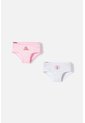 Pack X2 Panties De Capybara Rosa Y Blanco Para Niña 12 de MARCA MIC