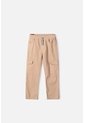 Jogger De Mic Con Cordón Caqui Para Niño 12 de MARCA MIC