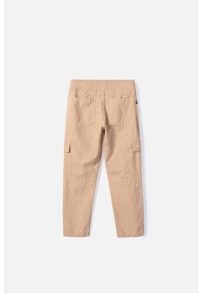 Jogger De Mic Con Cordón Caqui Para Niño 12