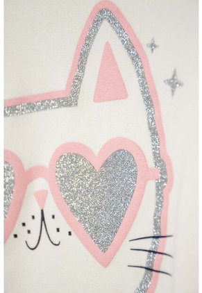 Buzo De Mic Cerrado Marfil Para Niña 14