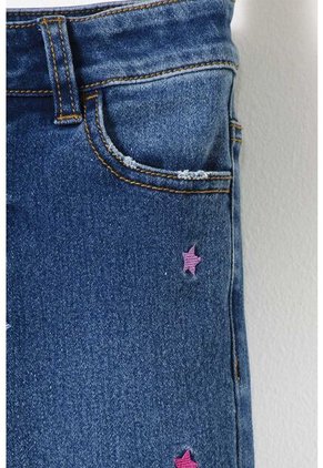 Jean De Mic Con Estrellas Azul Para Niña 12