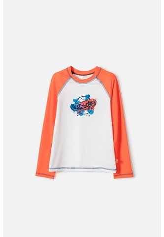 Camiseta De Baño Mic Manga Larga Para Niño 10 MARCA MIC