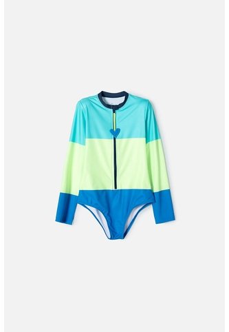 Vestido De Baño De Mic Multicolor Para Niña 10 MARCA MIC