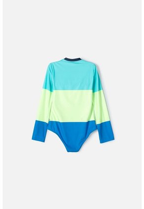 Vestido De Baño De Mic Multicolor Para Niña 10