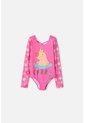 Vestido De Baño De Mic Manga Larga Rosado Para Niña 4 de MARCA MIC