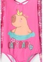 Vestido De Baño De Mic Manga Larga Rosado Para Niña 4 de MARCA MIC