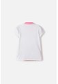 Camiseta Capibara Tipo Polo Blanco Para Niña 10 de MARCA MIC