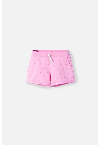Short De Mic Con Cordón Rosado Para Niña 4