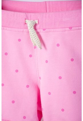 Short De Mic Con Cordón Rosado Para Niña 4