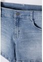 Short De Mic Con Brillos Azul Para Niña 6 de MARCA MIC