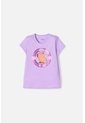 Camiseta De Capybara Manga Corta Violeta Para Niña 12 de MARCA MIC