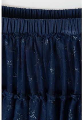 Falda De Mic Tipo Tutú Azul Para Niña 4