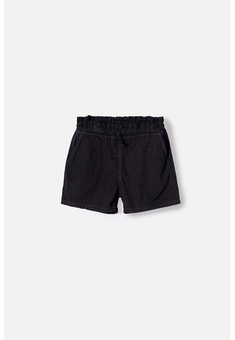 Short De Mic Con Cordón Negro Para Niña 6 MARCA MIC