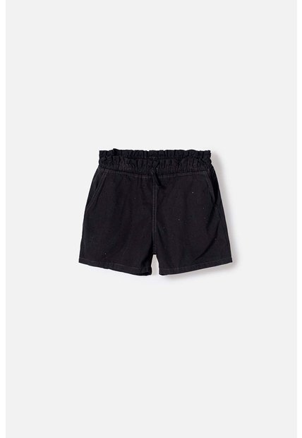 Short De Mic Con Cordón Negro Para Niña 6